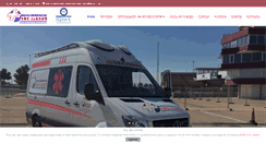 Desktop Screenshot of ambulanciasyquirofanoslosllanos.com