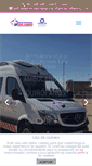 Mobile Screenshot of ambulanciasyquirofanoslosllanos.com